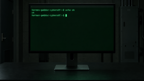 Terminal affichant une invite Bash colorée avec le chemin du répertoire courant.