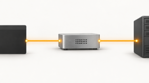 Schéma d'une connexion SSH passant par un bastion avant le serveur cible.